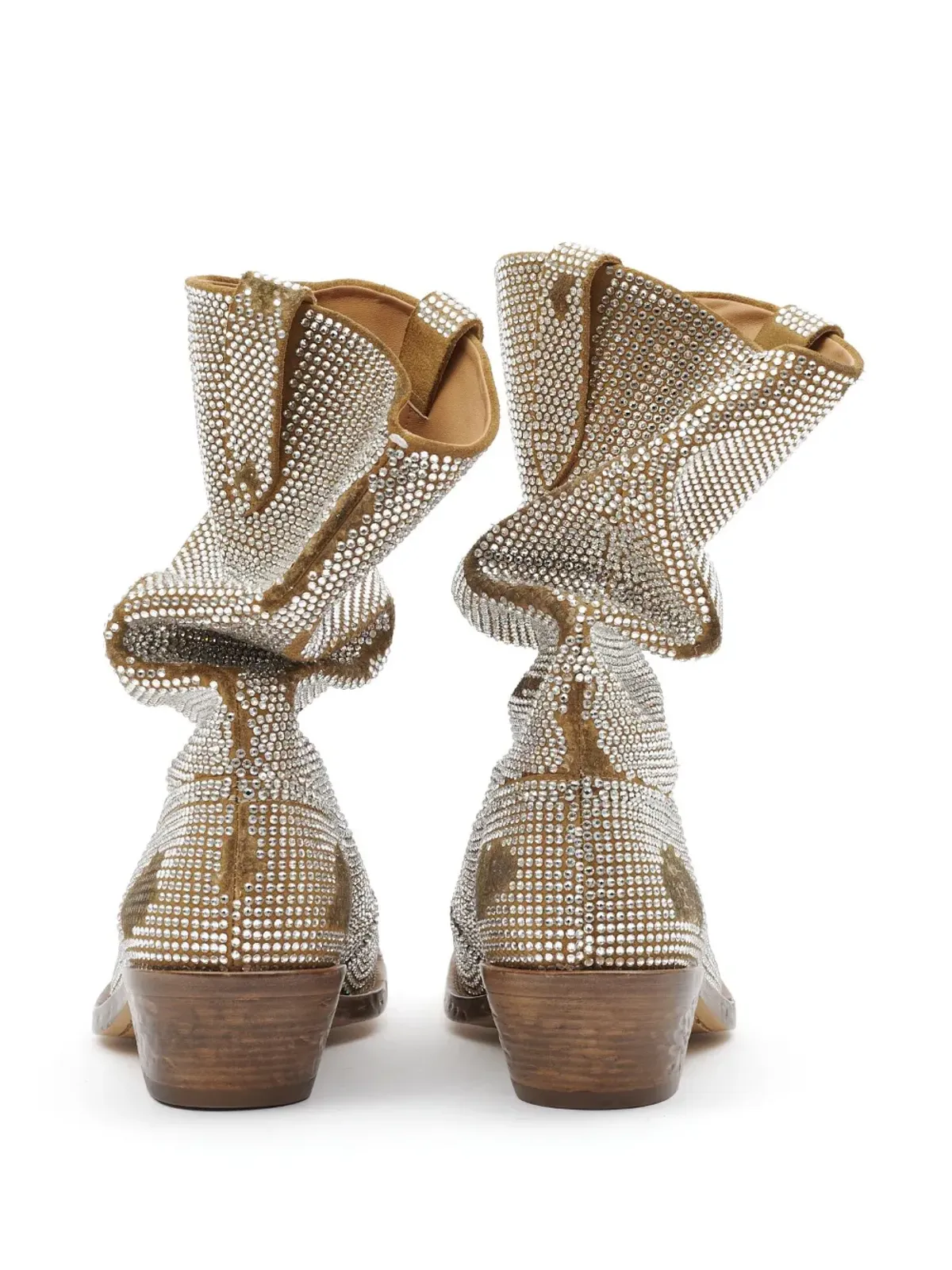 Maison Margiela タビ・スラウチー ウェスタン ブーツ - 画像3