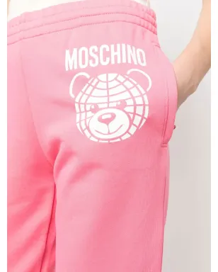 Moschino テディベア柄オーガニックコットン スウェットパンツ - サムネイル5
