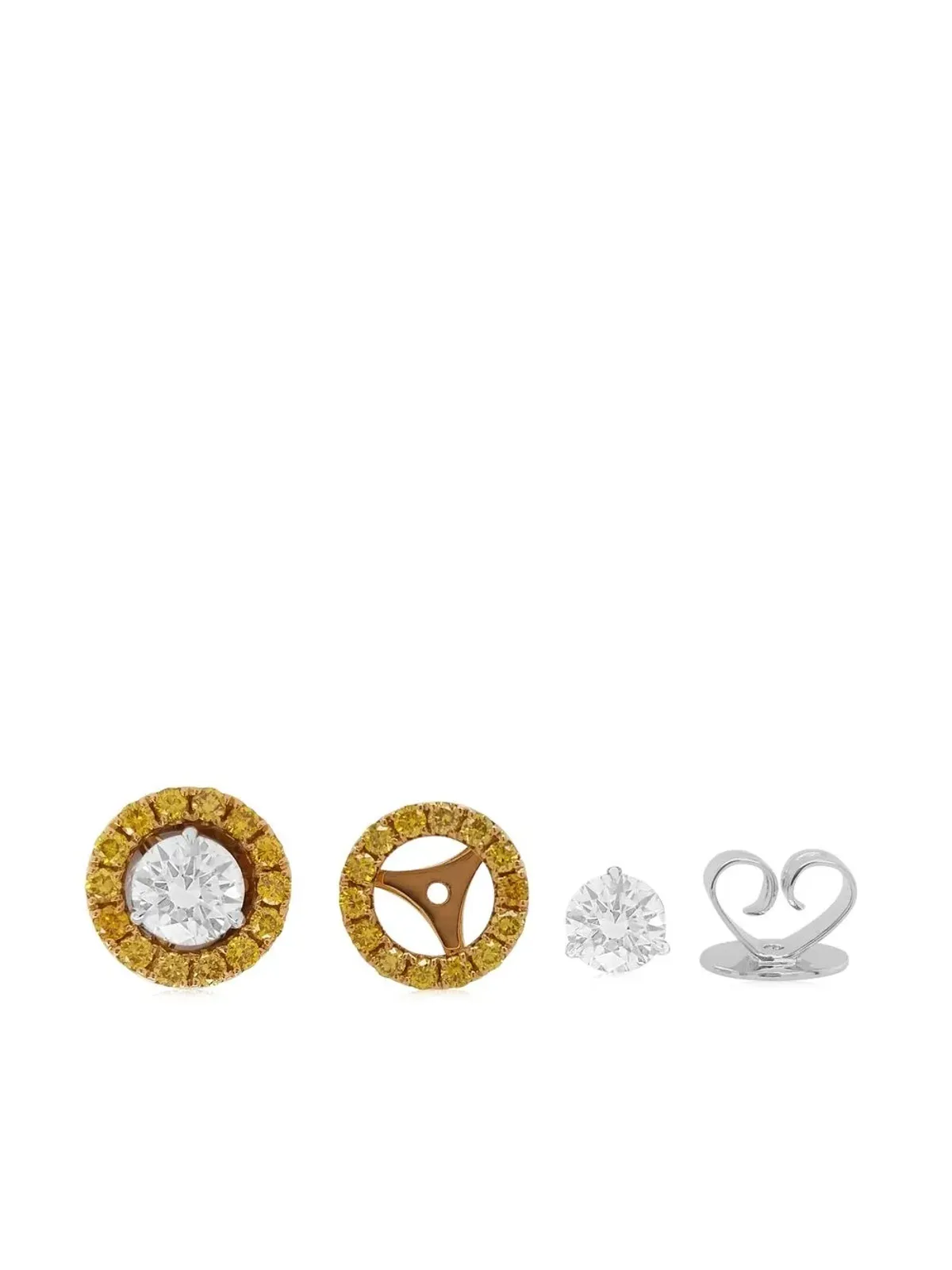 HYT Jewelry ダイヤモンドスタッドピアス - 画像2
