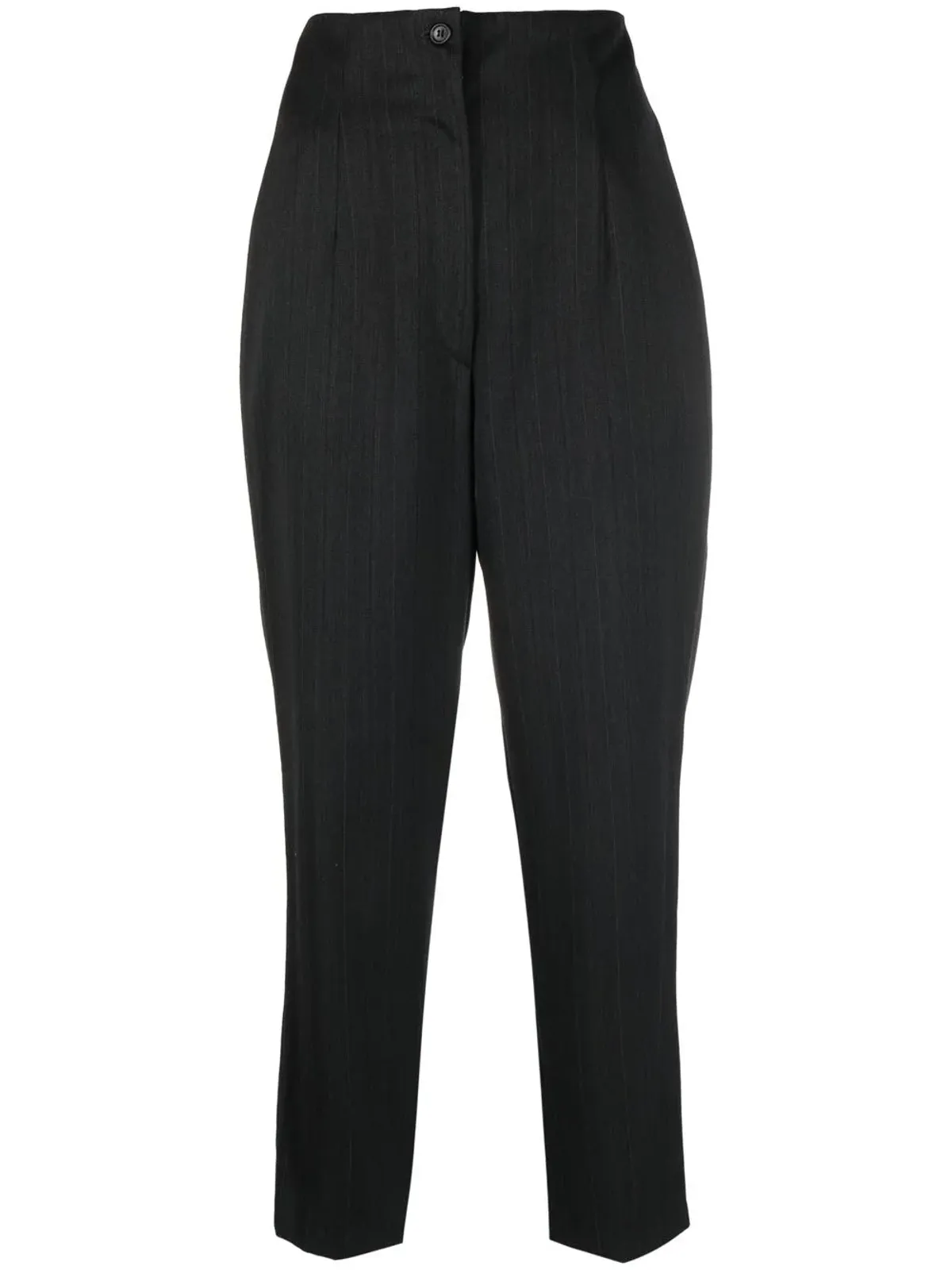 Dolce & Gabbana Pre-Owned ビンテージ 1990年代 ハイウエスト クロップドパンツ - グレー - 画像1