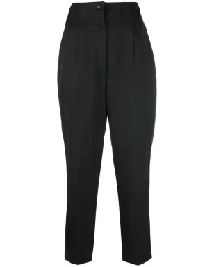 Dolce & Gabbana Pre-Owned ビンテージ 1990年代 ハイウエスト クロップドパンツ - グレー - サムネイル1