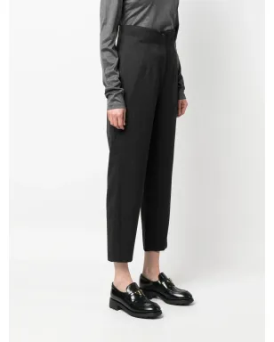 Dolce & Gabbana Pre-Owned ビンテージ 1990年代 ハイウエスト クロップドパンツ - グレー - サムネイル3