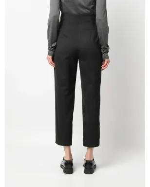 Dolce & Gabbana Pre-Owned ビンテージ 1990年代 ハイウエスト クロップドパンツ - グレー - サムネイル4