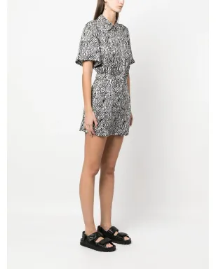 Michael Michael Kors グラフィックプリント半袖プレイスーツ - サムネイル3