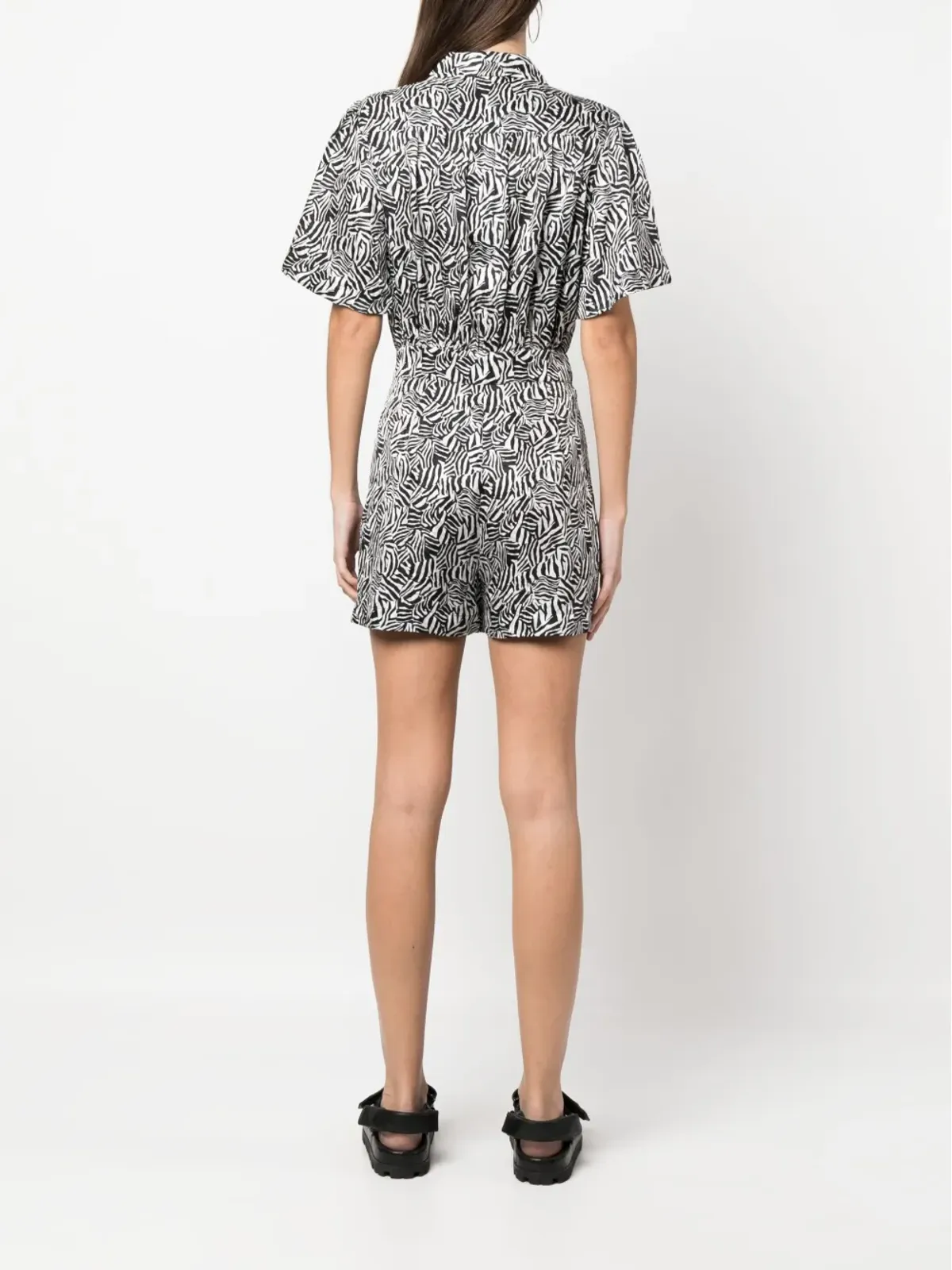 Michael Michael Kors グラフィックプリント半袖プレイスーツ - 画像4
