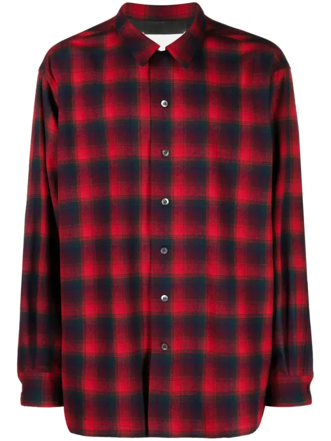 Maison Margiela Maison Margiela x Pendleton チェック柄ウールシャツの商品画像