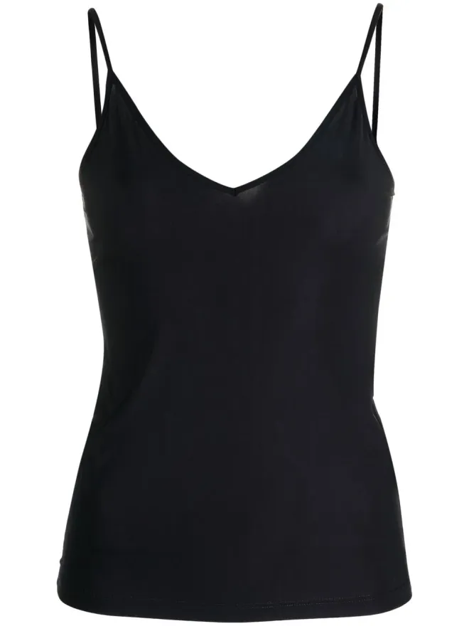 Jil Sander Jil Sander Vネック キャミソールトップ - ブラックの商品画像