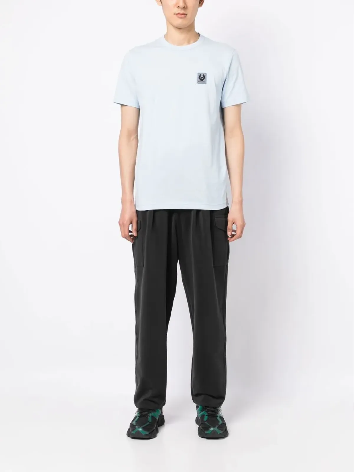 Belstaff ロゴパッチ付きTシャツ - 画像2