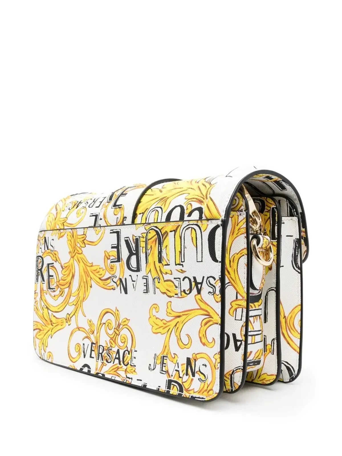 Versace Jeans Couture バロック柄 バックル付きクロスボディバッグ - 画像3