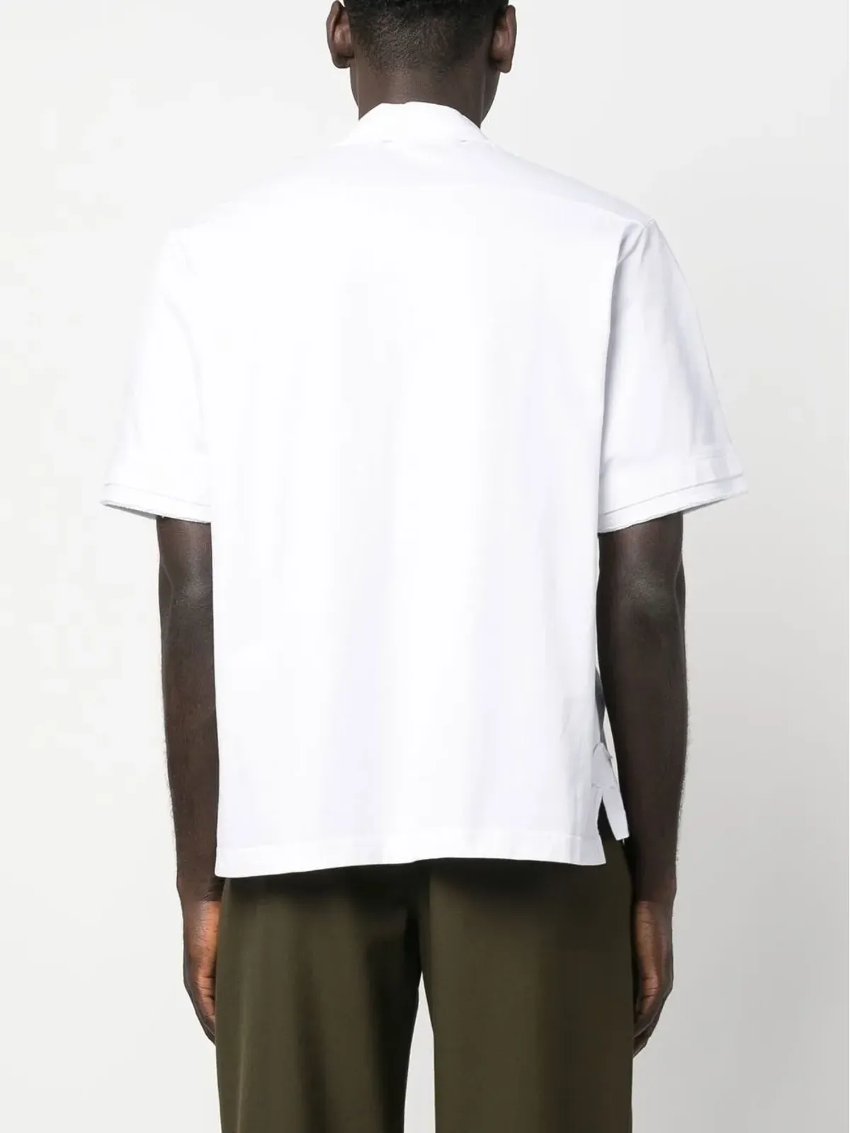 Roberto Collina クラシックコットン ポロシャツ - 画像4
