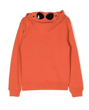 C.P. Company Kids ロゴプリント ジップアップフーディー - サムネイル2
