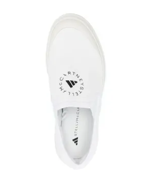 adidas by Stella McCartney ロゴプリント スリップオン スニーカー - サムネイル4