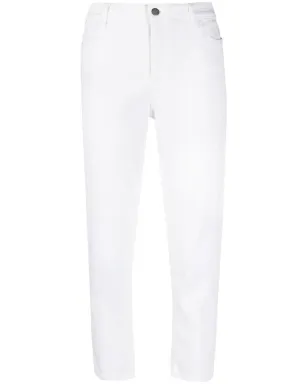 Prada Pre-Owned 2000s クロップドジーンズ - White - サムネイル1