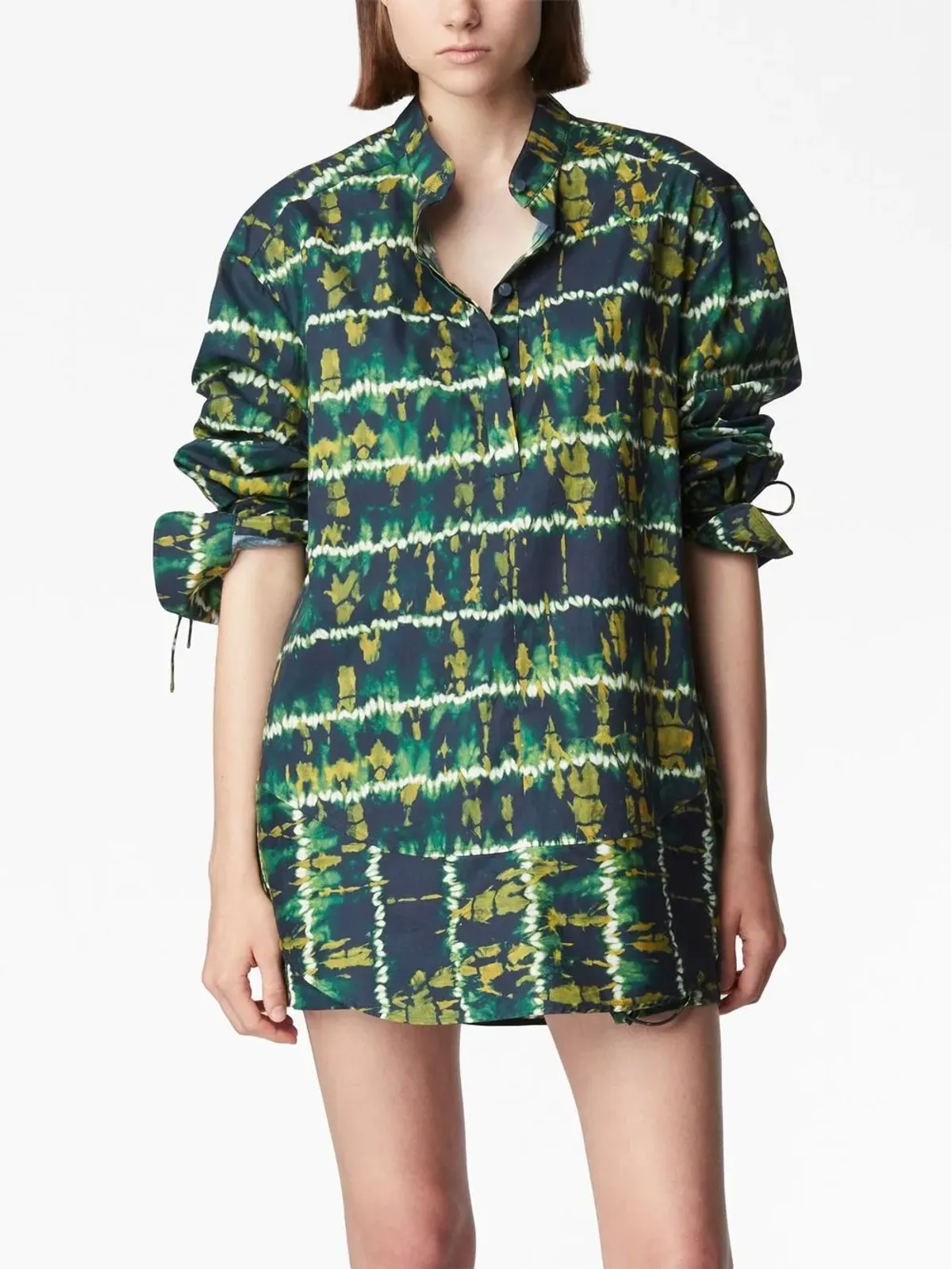 Altuzarra ロングスリーブレースアップシャツ - 画像3