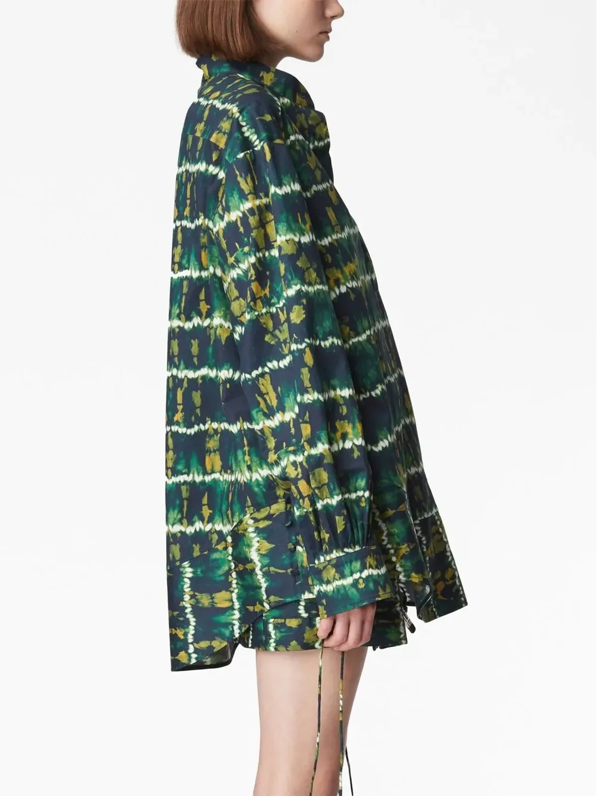 Altuzarra ロングスリーブレースアップシャツ - 画像4