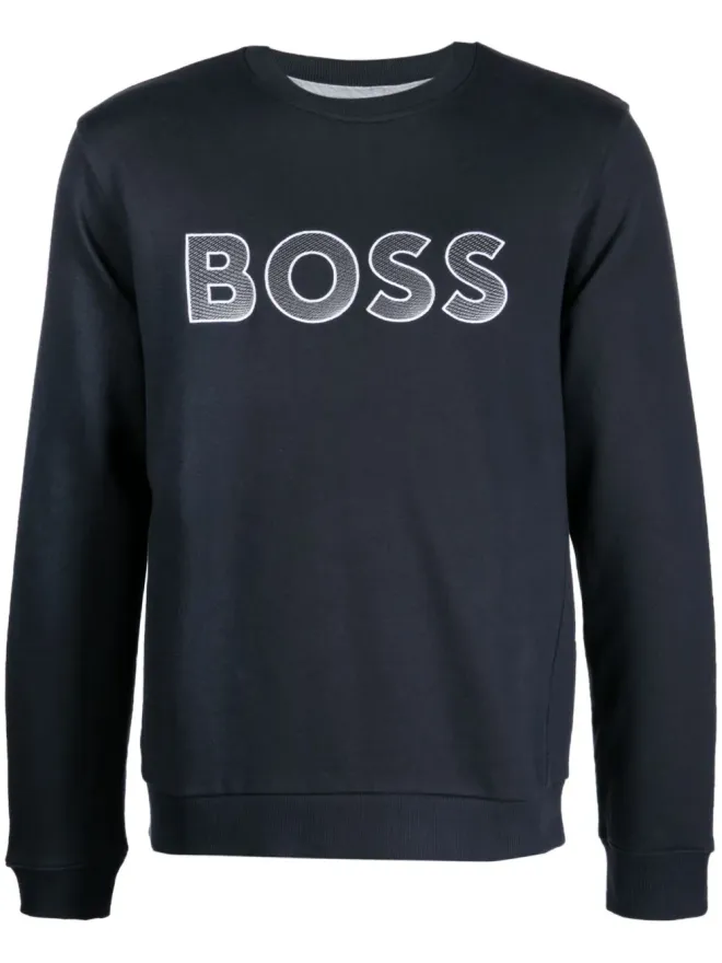 BOSS BOSS Salbo ロゴ刺繍入りスウェットシャツの商品画像