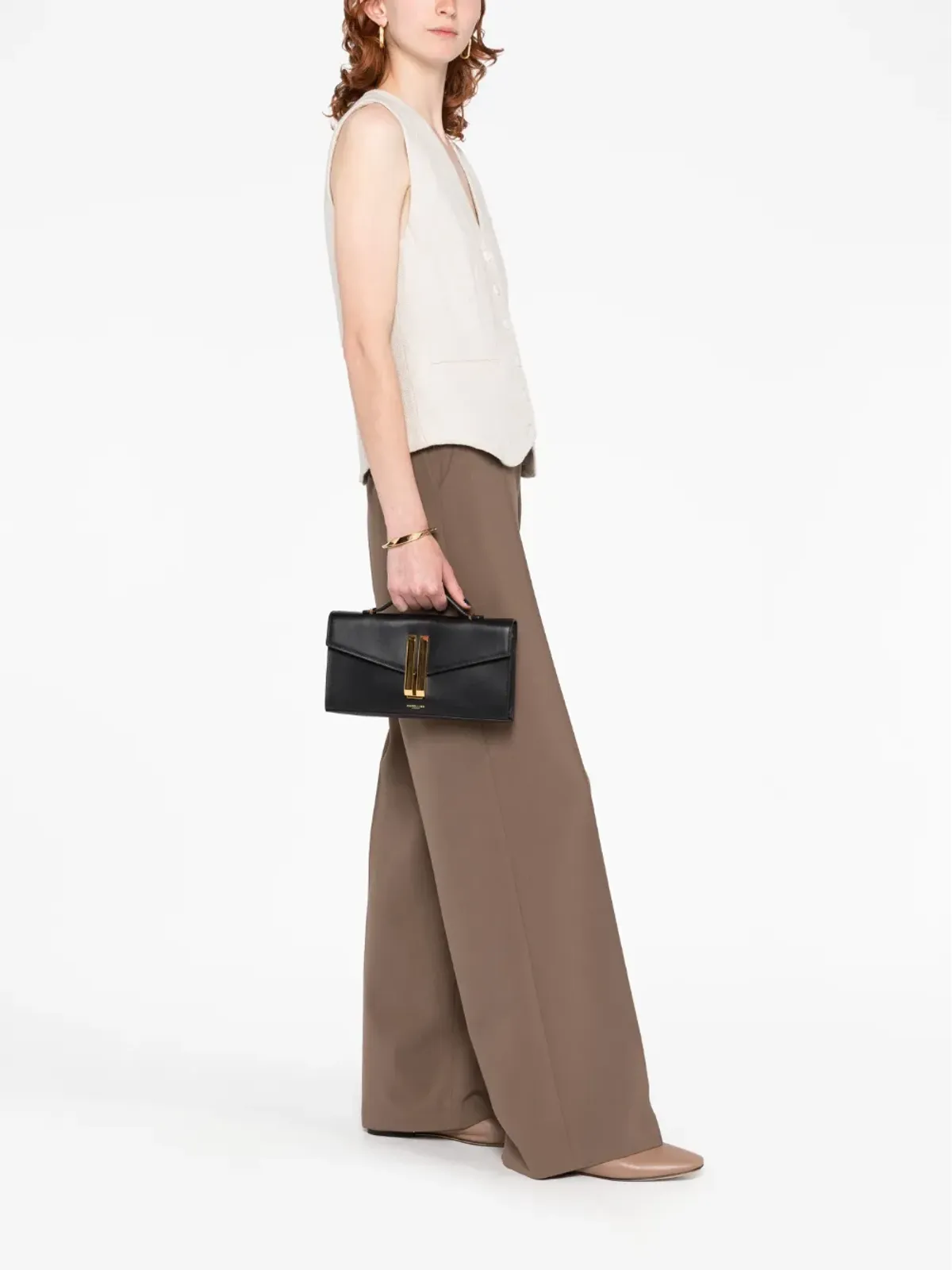 DeMellier Vancouver leather clutch bag - 画像2