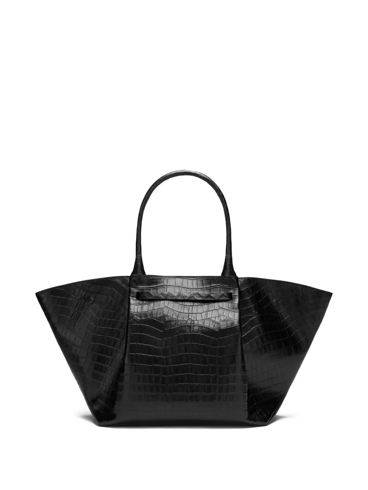 DeMellier ニューヨーク クロコダイルエンボス ショルダーバッグ - 画像2