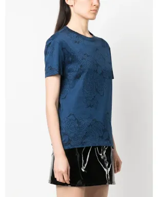 Versace Pre-Owned 2000年代花柄プリントコットンTシャツ - サムネイル3