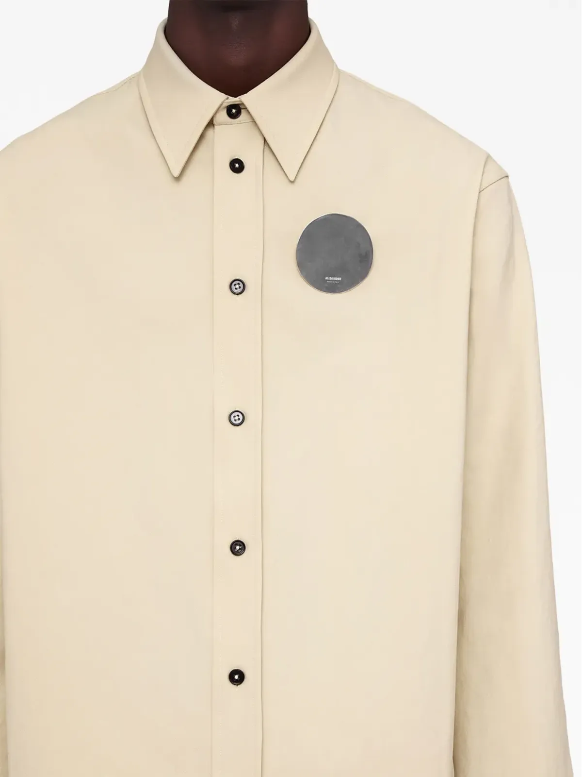 Jil Sander 長袖コットンシャツ - 画像3