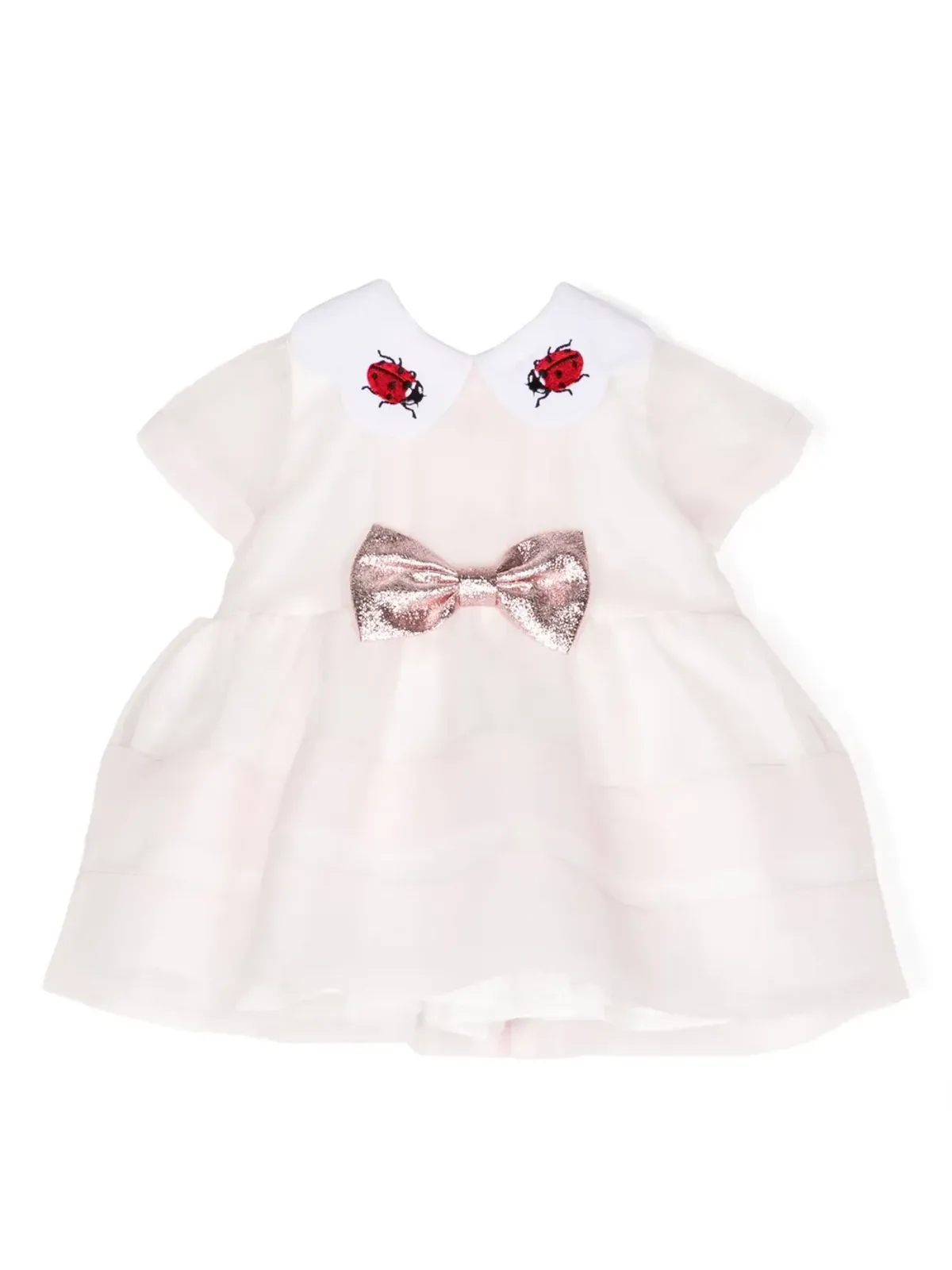 Hucklebones London ボウディテール チュール ドレス - ピンク - 画像1