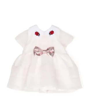 Hucklebones London ボウディテール チュール ドレス - ピンク - サムネイル1