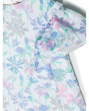 Hucklebones London ミニドレス（フリルディテール・花柄プリント） - サムネイル3