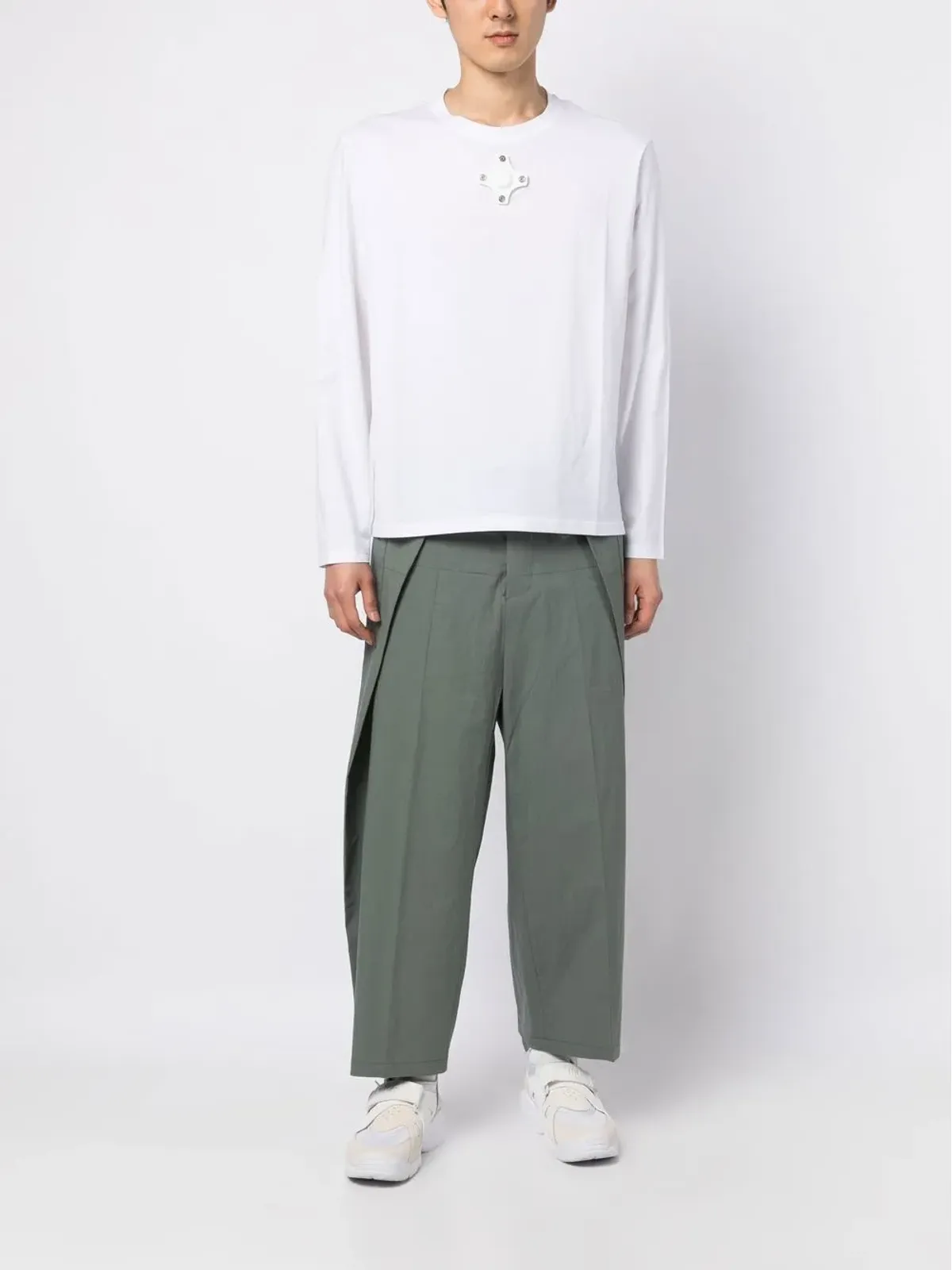 Craig Green ダストキャップディテール Tシャツ - White - 画像2