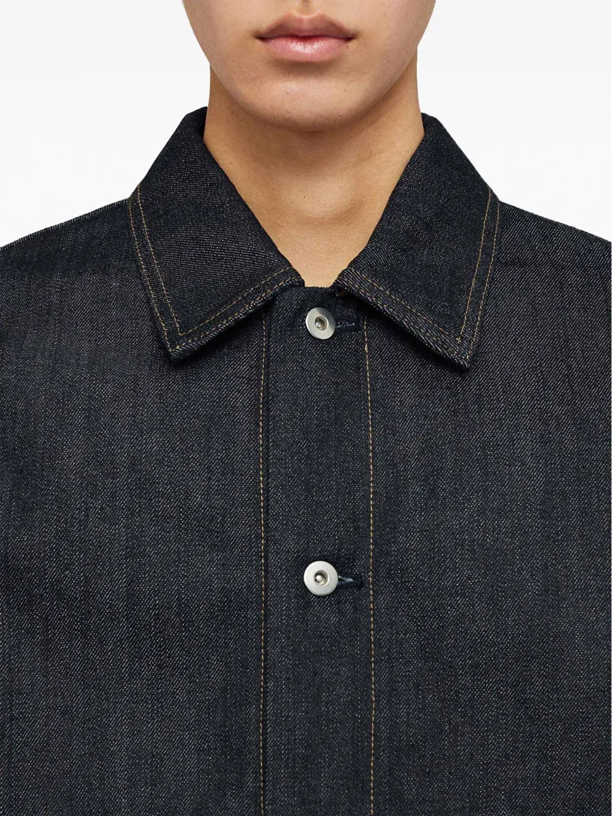 Jil Sander 長袖デニムシャツ - 画像5