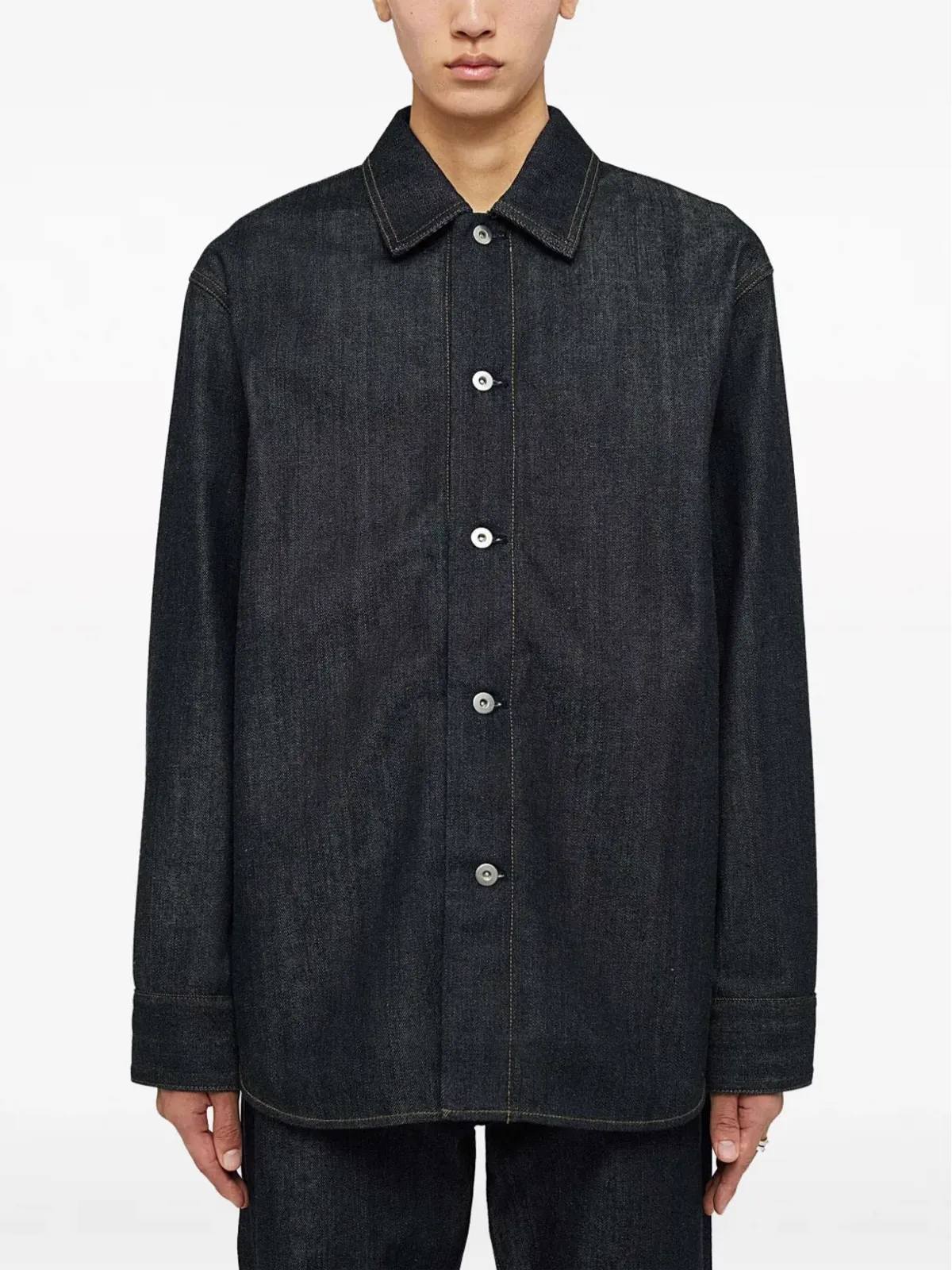 Jil Sander 長袖デニムシャツ - 画像3