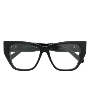 Moncler Eyewear ロゴアームディテールメガネ - サムネイル1