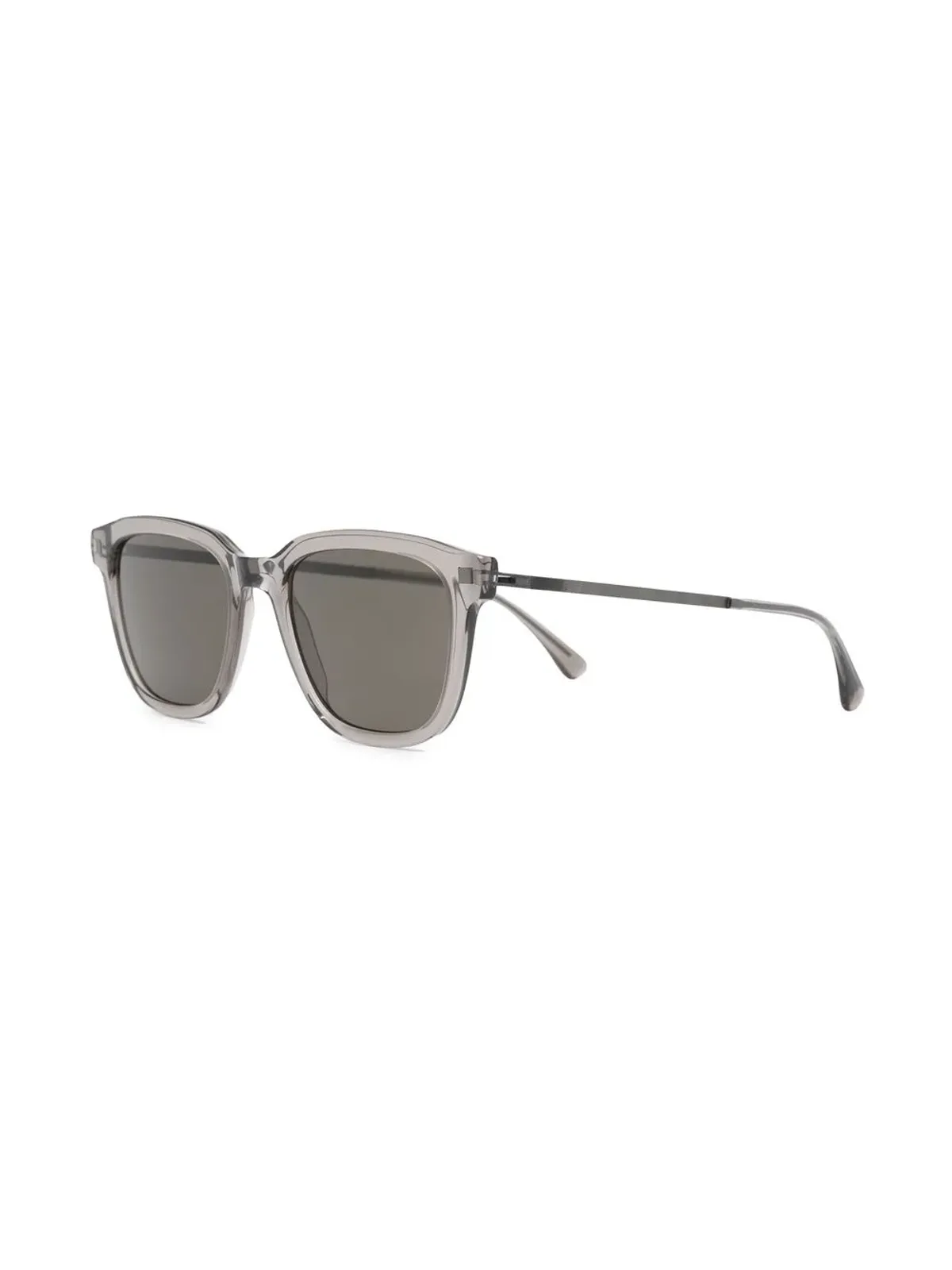 Mykita 透明なスクエアフレームのサングラス - グレー - 画像2