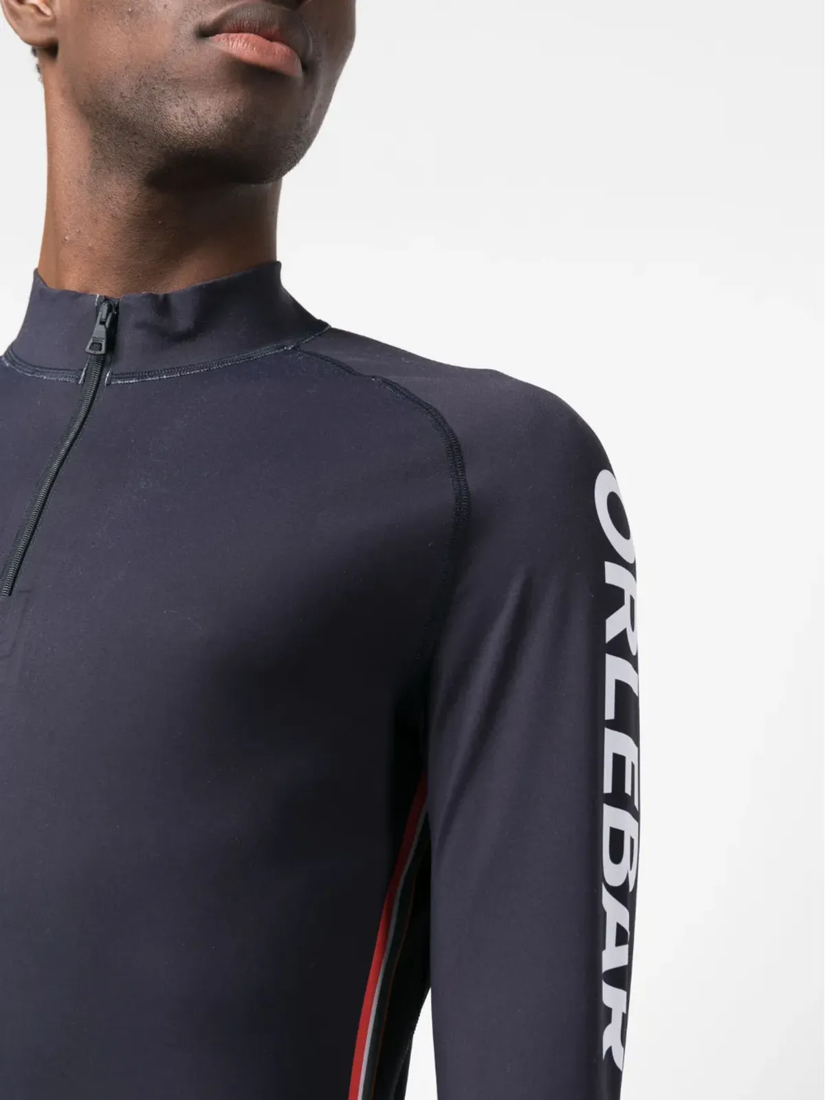 Orlebar Brown ロゴプリント コンプレッションジャンパー - 画像5