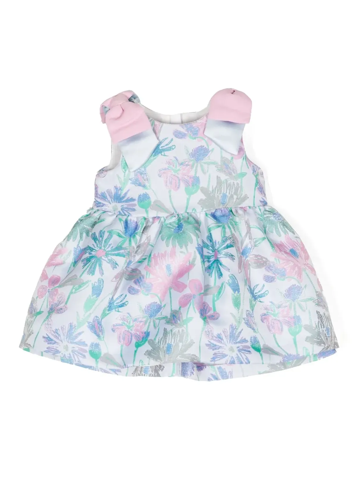 Hucklebones London リボンディテール花柄プリントドレス - 画像1