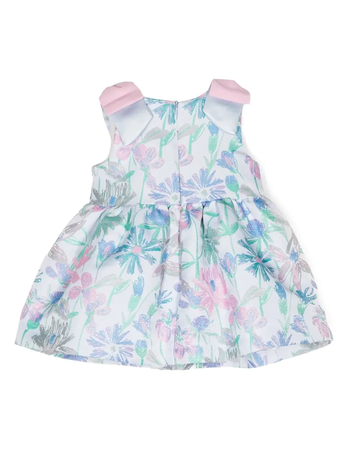 Hucklebones London リボンディテール花柄プリントドレス - 画像2