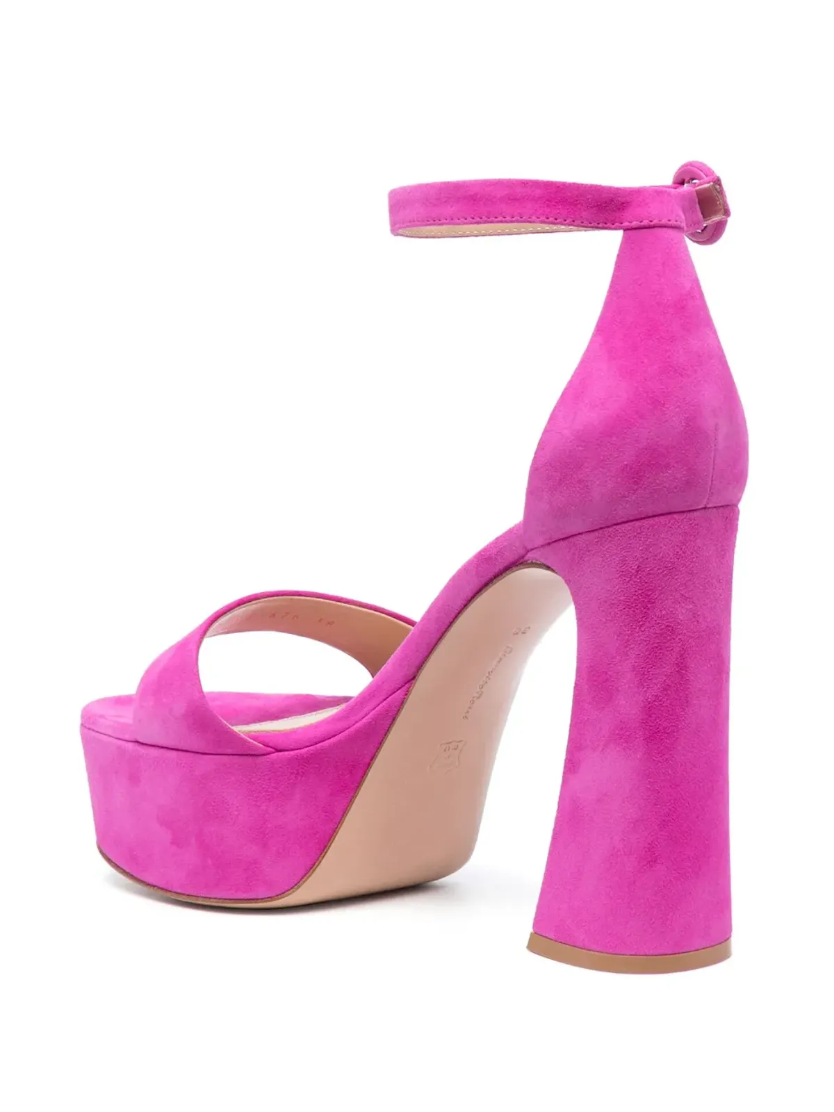 Gianvito Rossi ホリー スウェードサンダル - 画像3