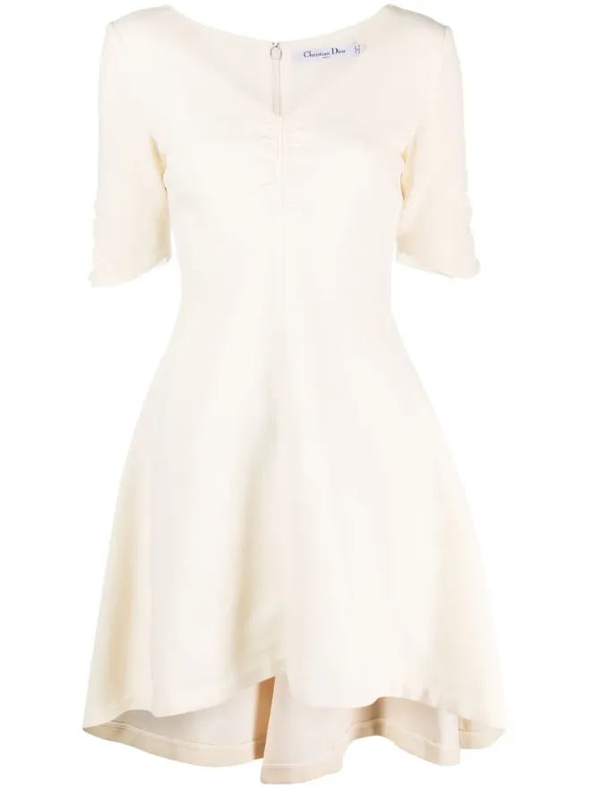 Christian Dior Pre-Owned Christian Dior Pre-Owned フレアウール ミニドレスの商品画像