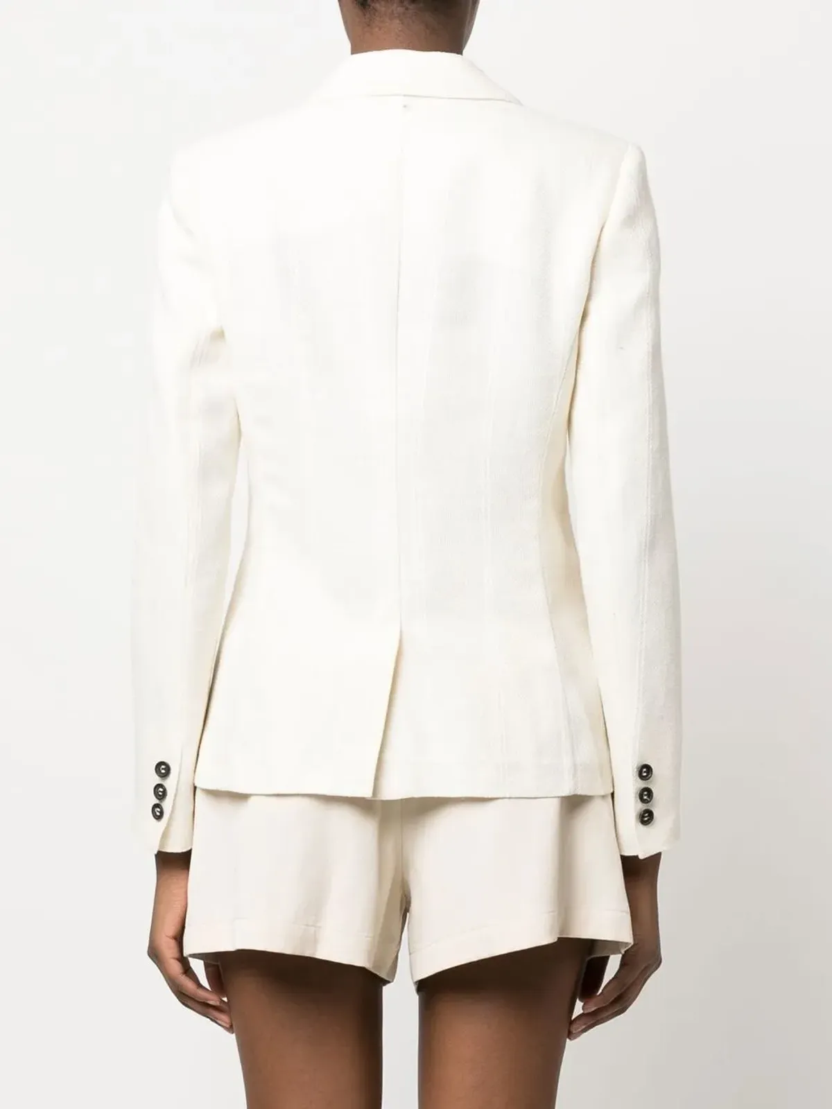 Lorena Antoniazzi シングルブレスト フィット ブレザー - 画像4