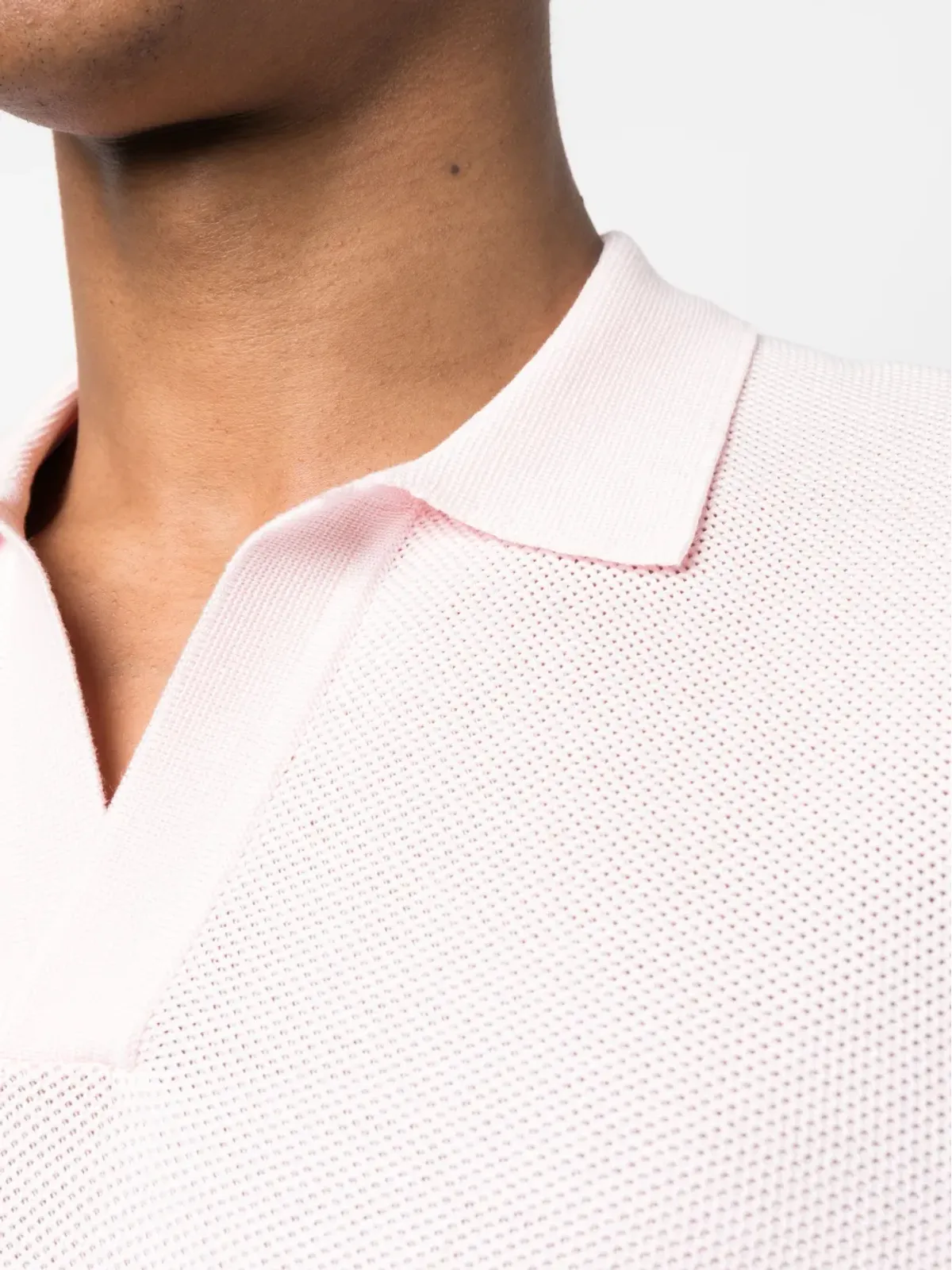 Orlebar Brown Horton cotton polo shirt - Pink - 画像5