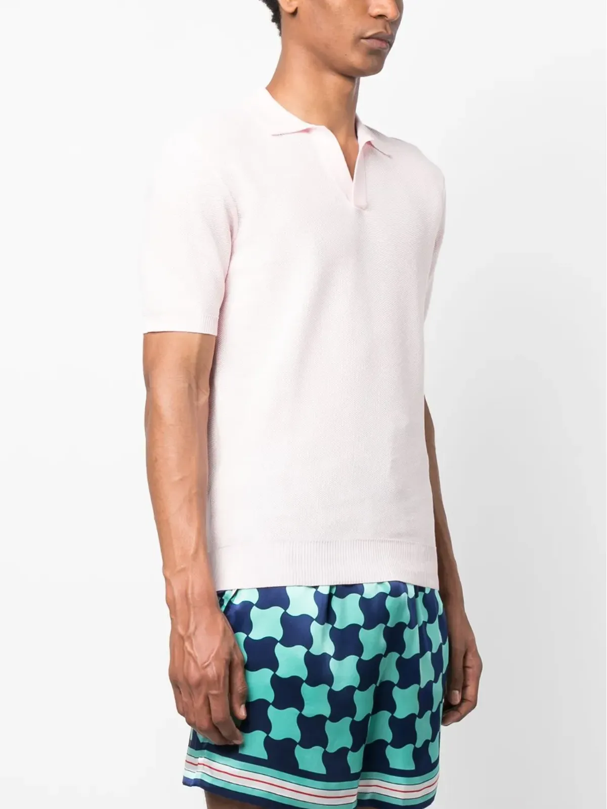 Orlebar Brown Horton cotton polo shirt - Pink - 画像3