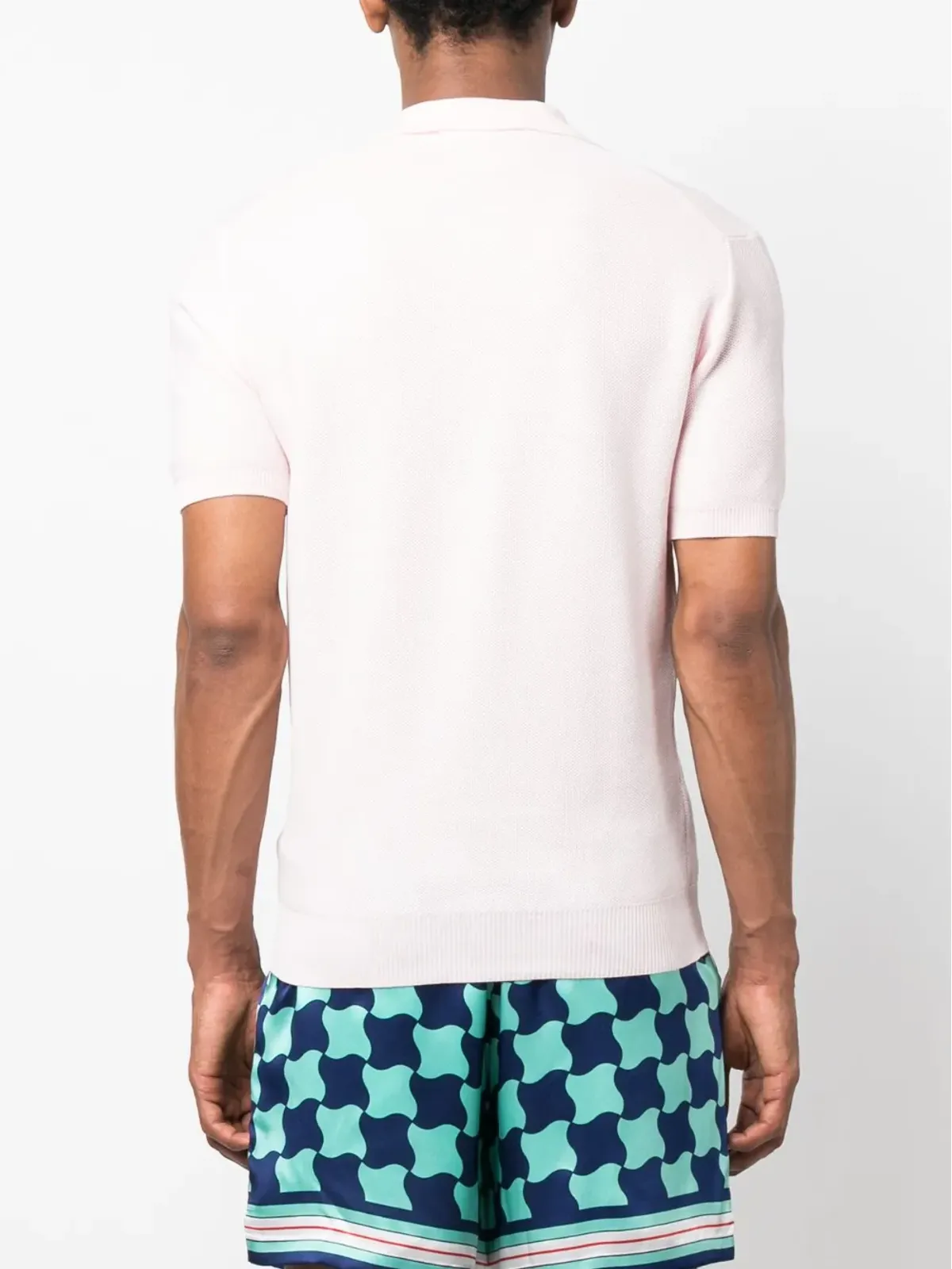 Orlebar Brown Horton cotton polo shirt - Pink - 画像4