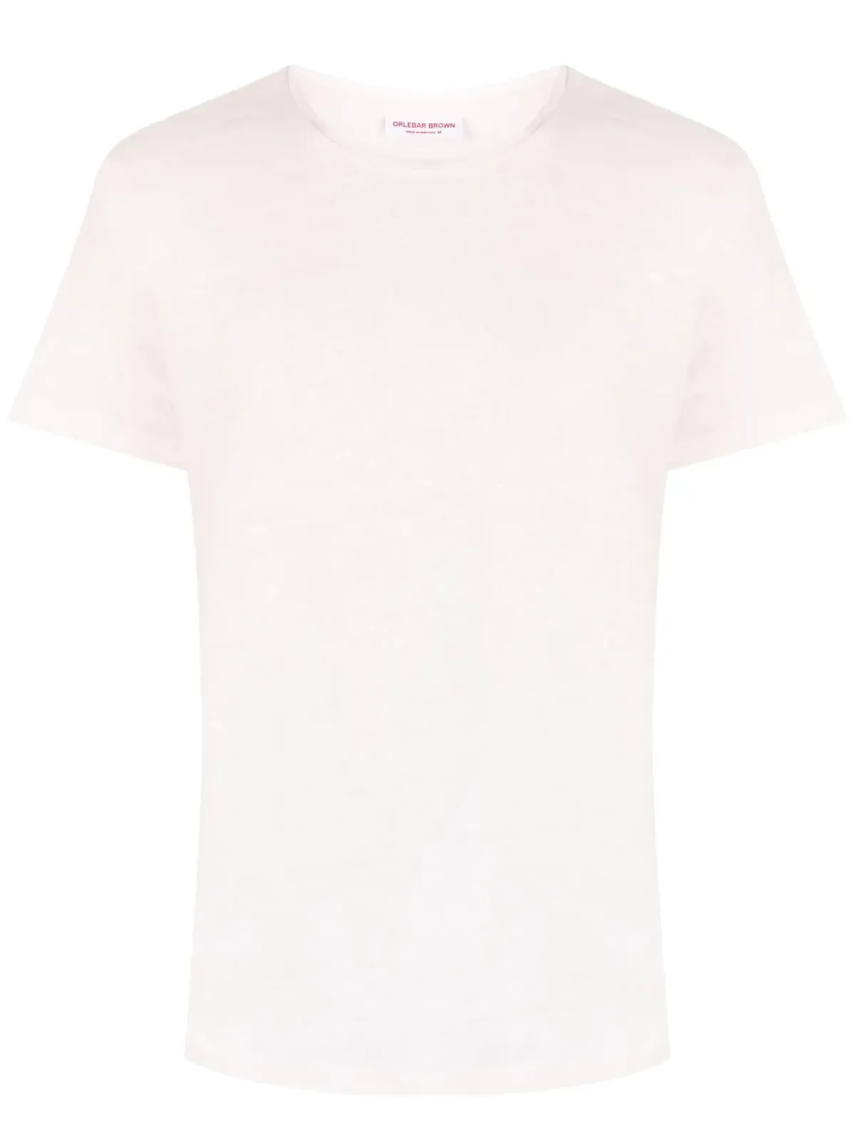 Orlebar Brown ライン入り 半袖Tシャツ - ピンク - 画像1