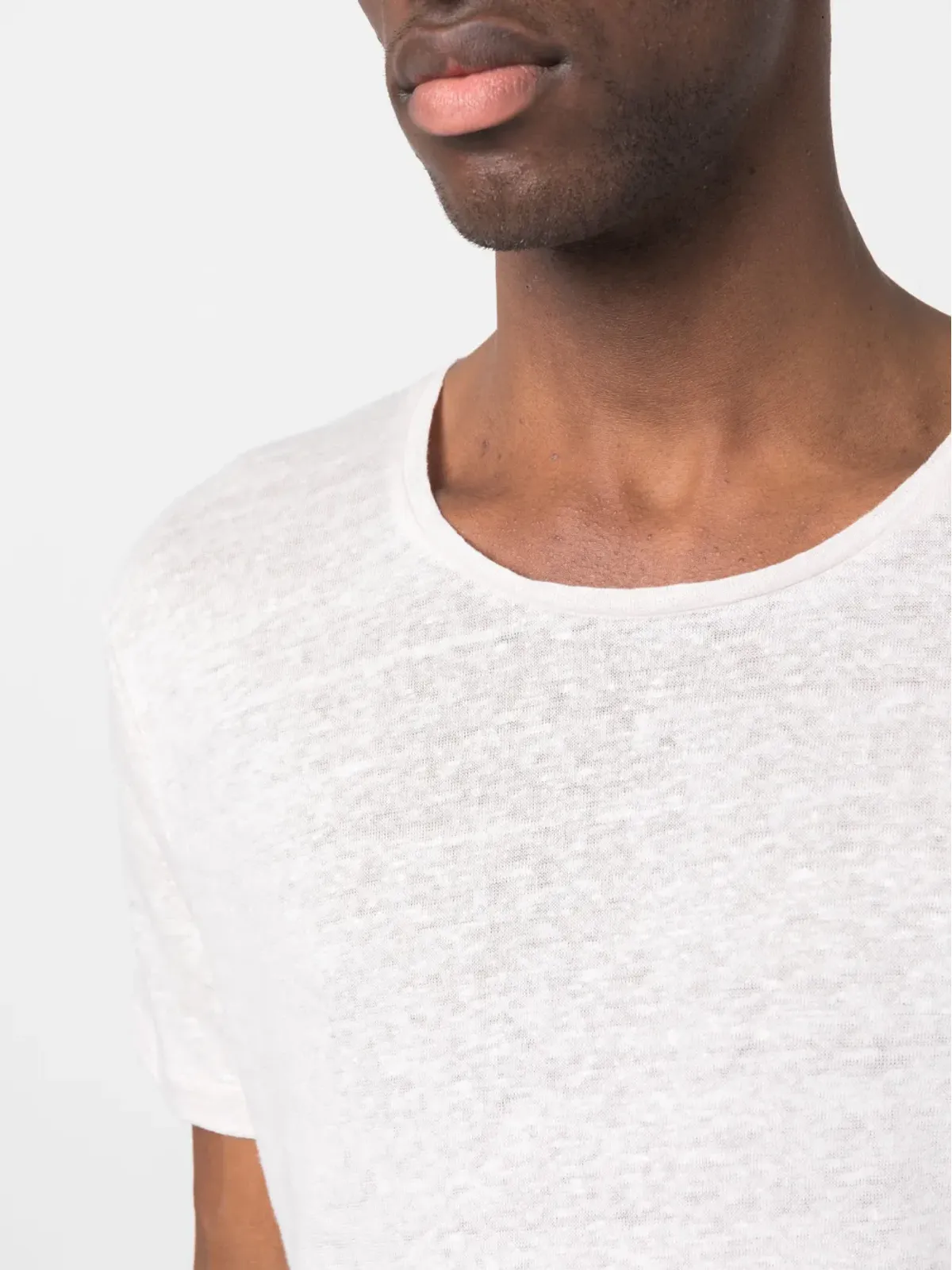 Orlebar Brown ライン入り 半袖Tシャツ - ピンク - 画像5