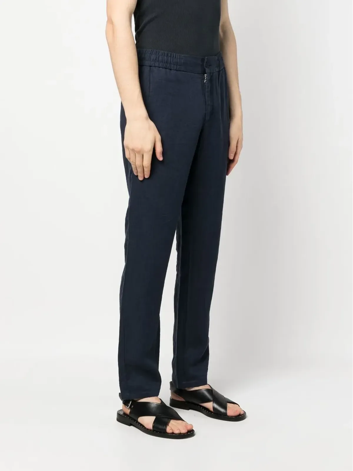 Orlebar Brown リネン ストレートレッグパンツ - 画像3