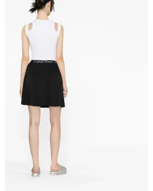 Calvin Klein Jeans ロゴウェスト ミニスカート - サムネイル4