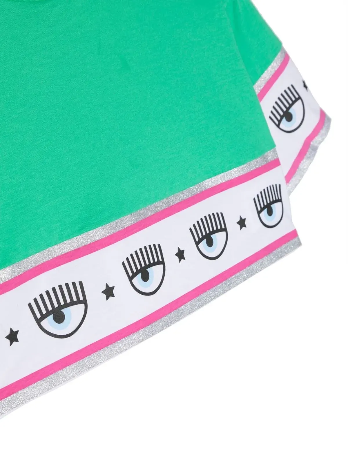 Chiara Ferragni Kids ロゴプリント コットン Tシャツ - 画像3