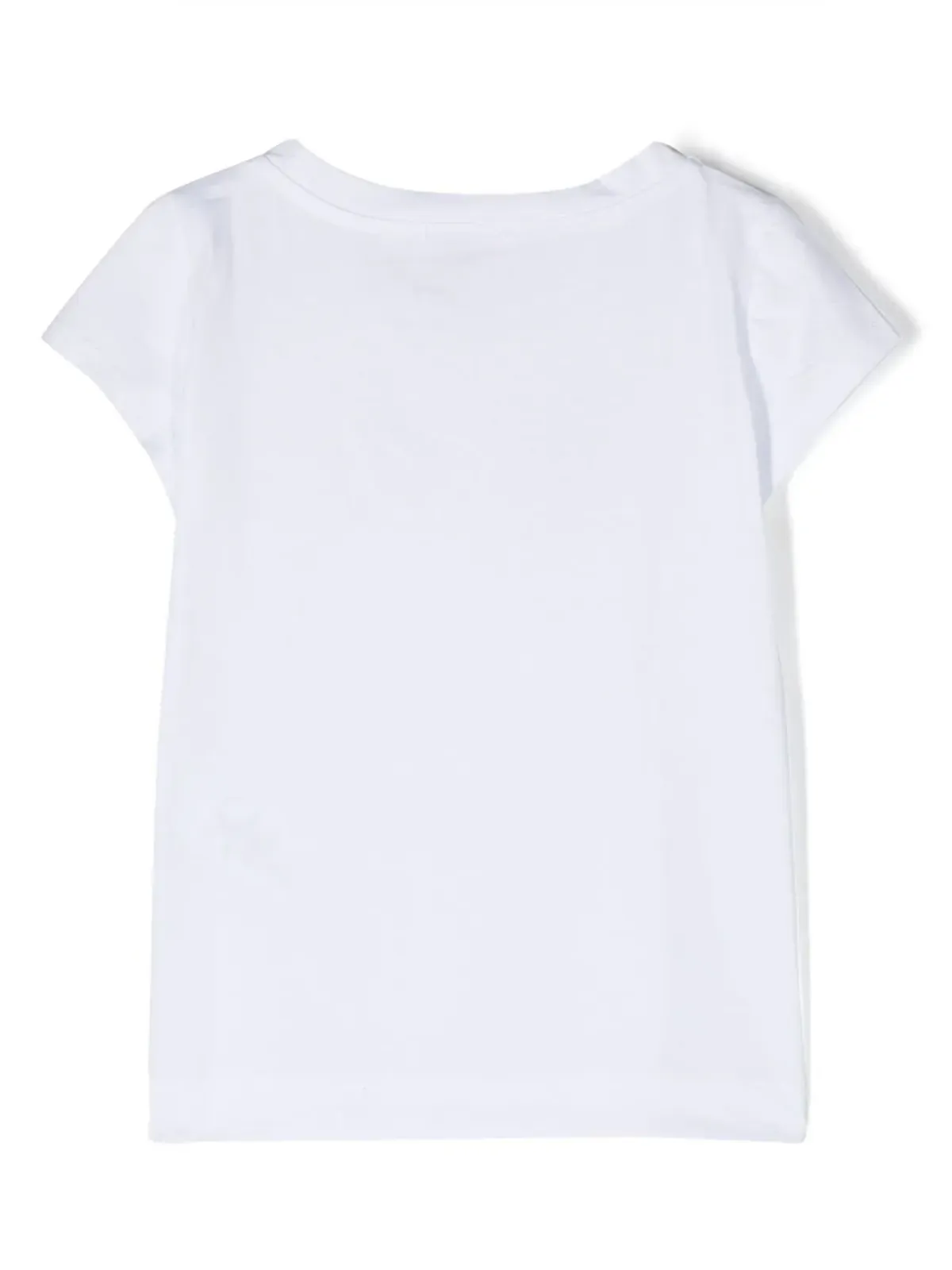 Chiara Ferragni Kids クリスタル装飾付きコットンTシャツ - 画像2