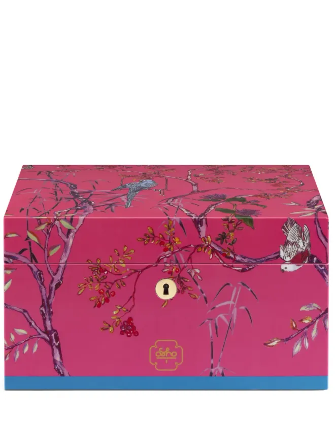 Shanghai Tang Shanghai Tang Forbidden Garden 漆塗りジュエリーボックスの商品画像