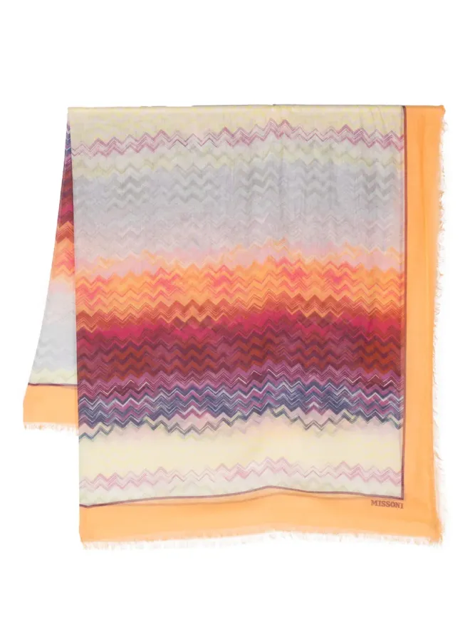 Missoni Missoni ジグザグ柄スカーフの商品画像