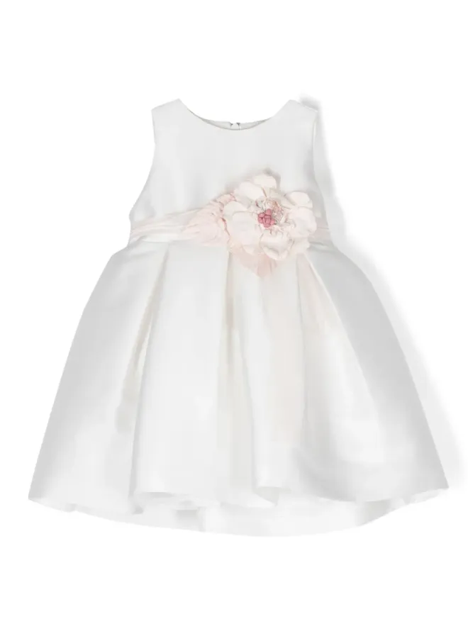 Mimilù Mimilù 花柄アップリケ付きフルスカートドレスの商品画像